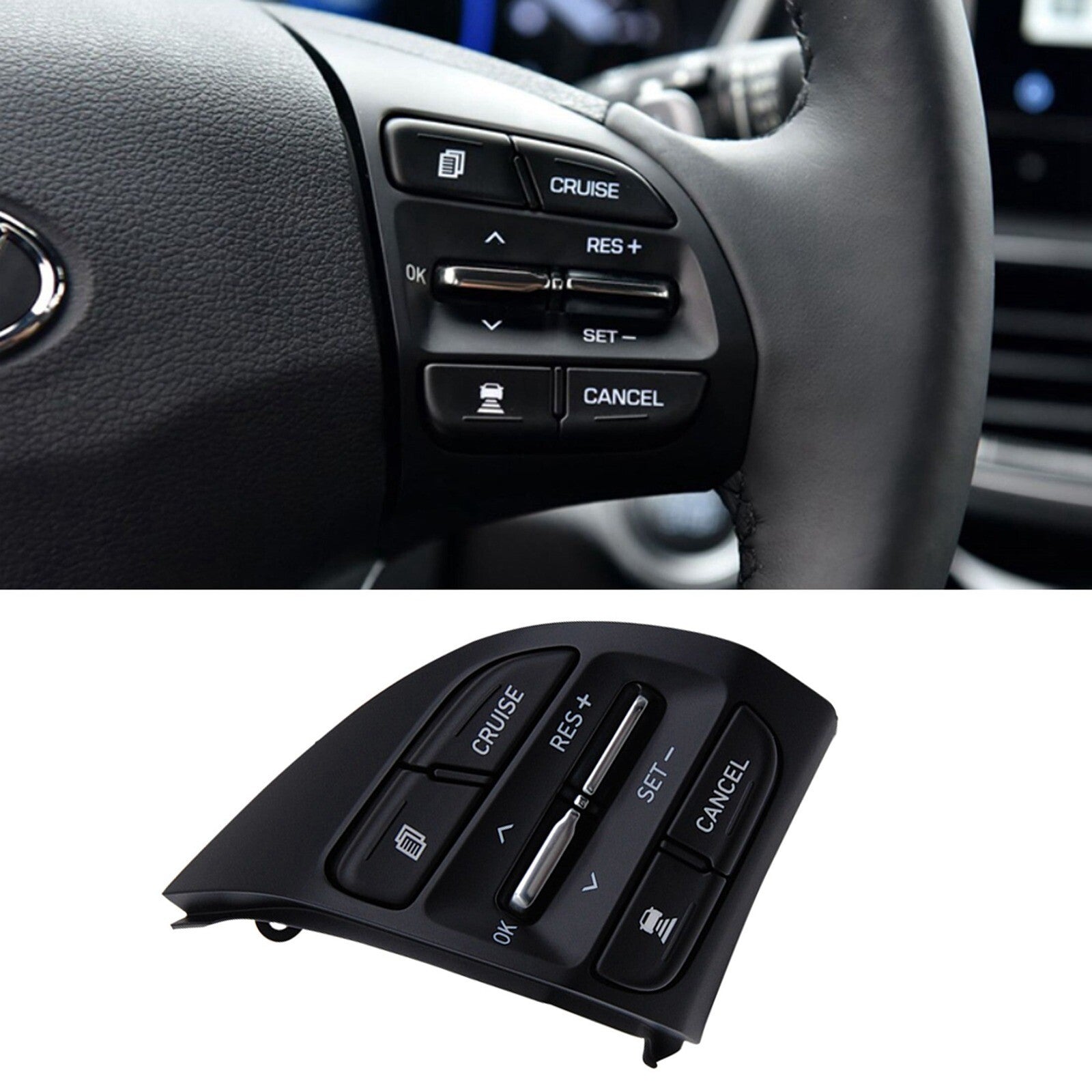 for Hyundai for Elantra 2019 for Veloster 2018 Steering Wheel Cruise Control Switch AT