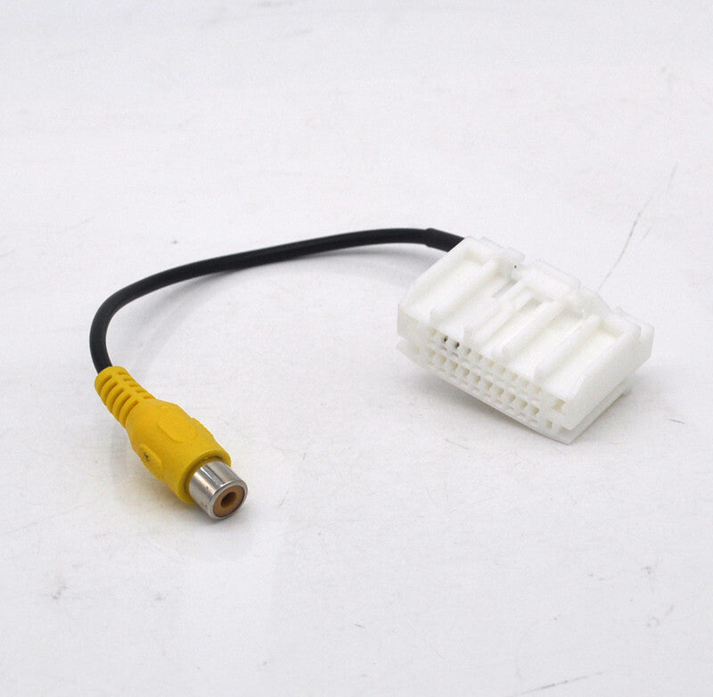 Reverse Backup Camera RCA Cable wire Adapter for Jeep for Wrangler 07-17 Radio