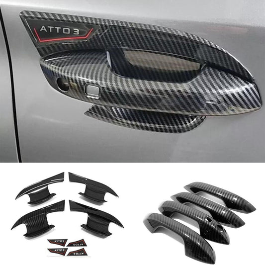 for BYD Atto 3 2022 Car Accessories Door Handle Covers Insert Handle Bowl Panel
