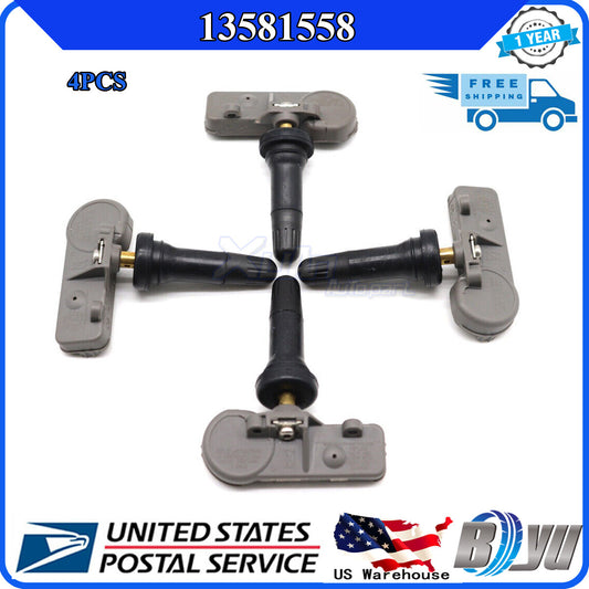 4-piece set for general-purpose for Chevrolet for Buick 13581558 new tire pressure sensor TPMS.