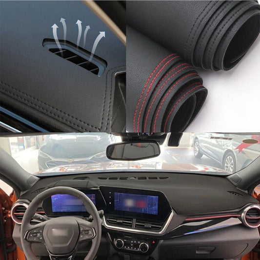 1PCS PU leather Dashboard Dash Mat Non-slip DashMat Pad for Chevrolet Trax 2023+