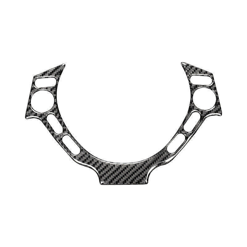 Inner Steering Wheel Button Frame Trim for Nissan GTR R35 2009-2016 Carbon Fiber