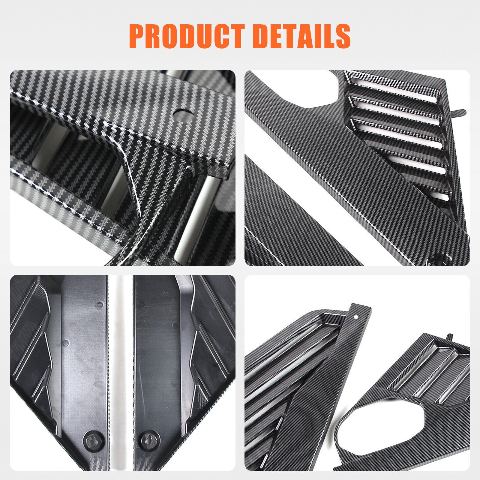 Carbon Fiber Engine Bay Panel Cover For 2020-2024 for Corvette C8 GM Style