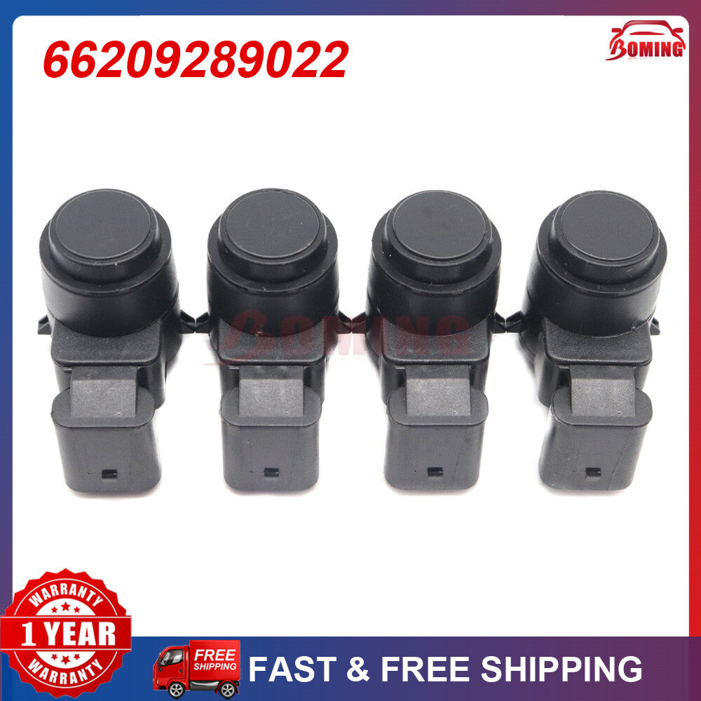 4-pack of new ultrasonic parking sensors for BMW E81, E82, E84, E88, E90, and for Mini 66209289022