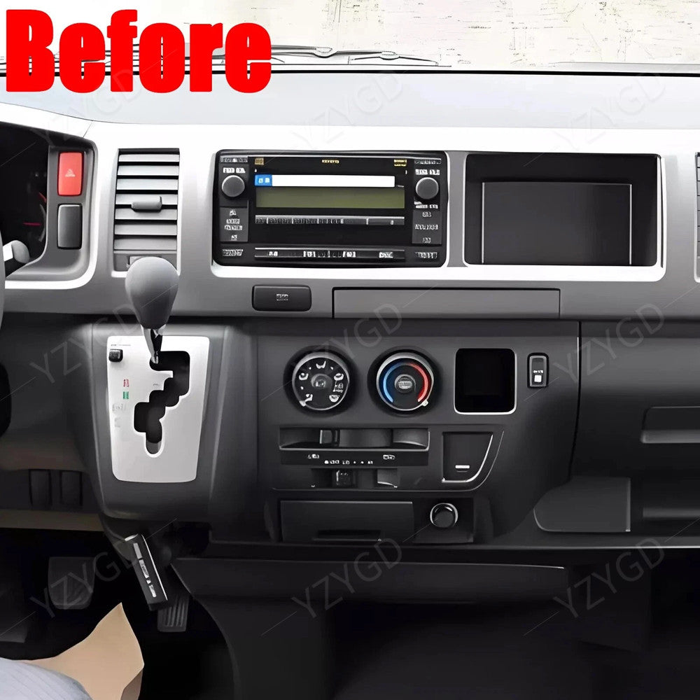 for Toyota Hiace 2004-2019 Android Auto CarPlay 7inch Car Radio Stereo GPS Wifi