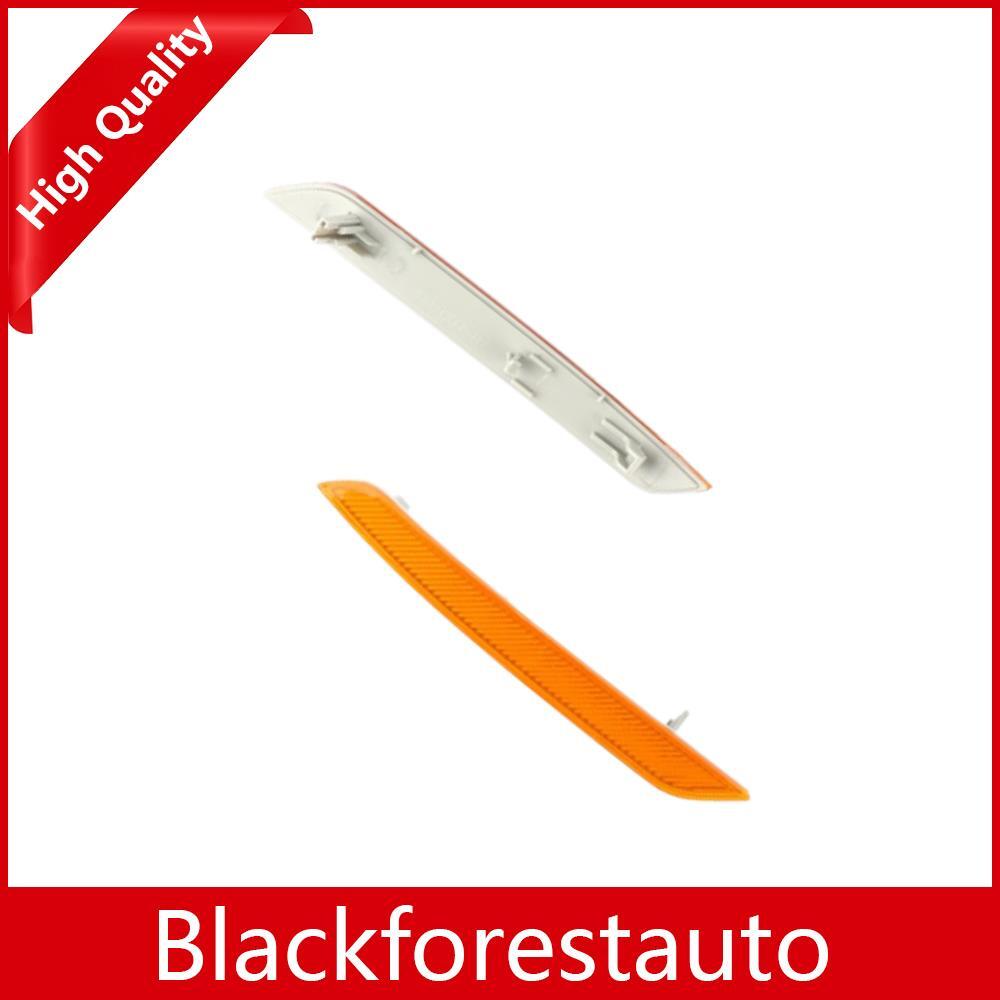 for BMW E71 E72 X6 2007-2014 Amber Yellow Front Bumper Side Marker Reflector