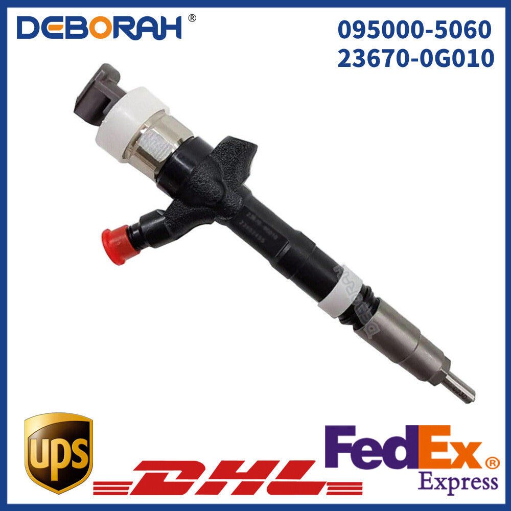 Diesel Fuel Injector 095000-5060 23670-0G010 236700G010 for Toyota Engine D4D