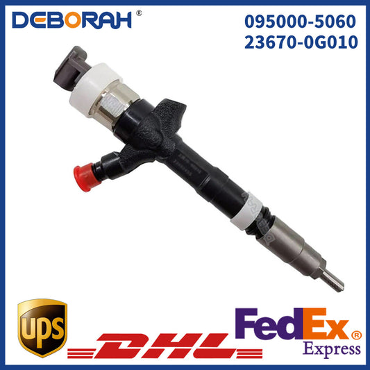 Diesel Fuel Injector 095000-5060 23670-0G010 236700G010 for Toyota Engine D4D