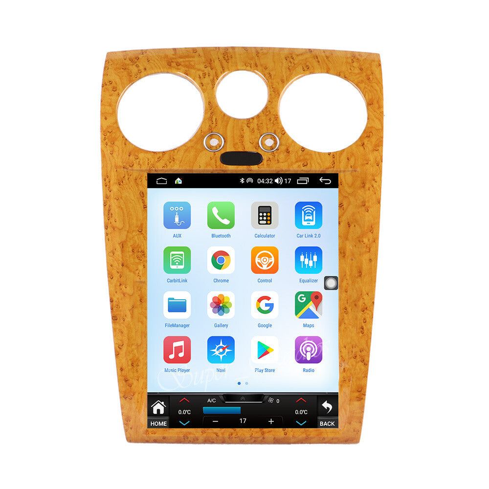 12.1 Android 11.0 for Tesla Vertical Screen Radio for Bentley Flying Spur 2005-2012