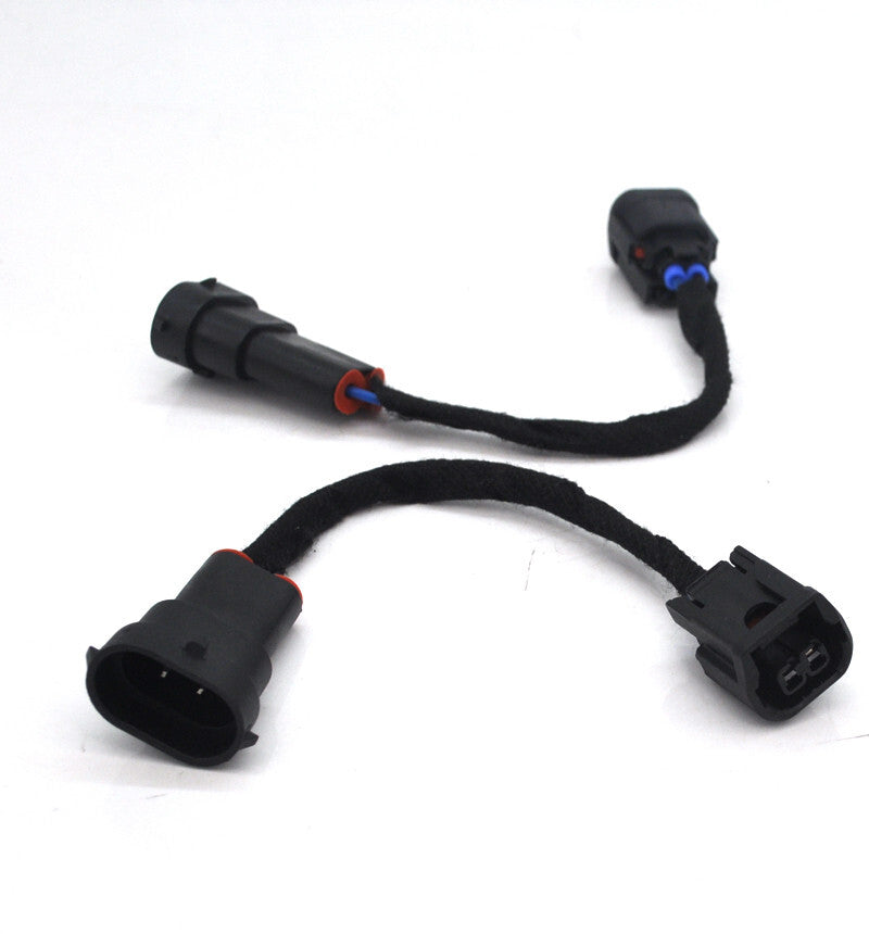 2x Halogen to LED Foglight Plug Play Adaptor cable for Honda 10th for civic 16-2018