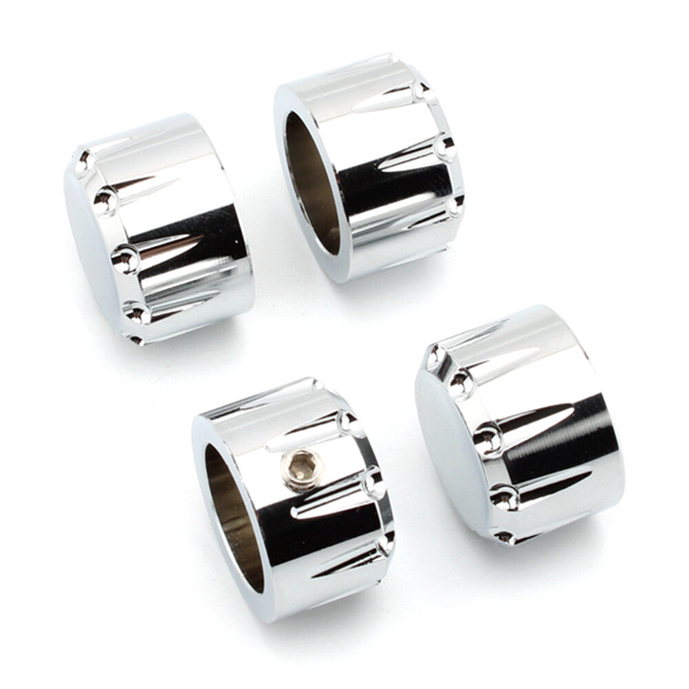 Billet bearbeitete Kopfschraube Mutter Abdeckkappe f¨¹r T120 Thruxton 4St Chrom