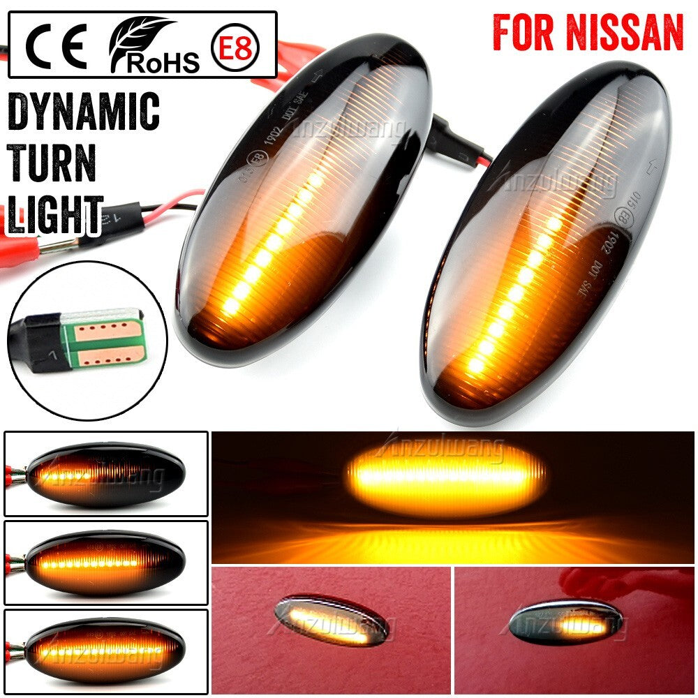 Dynamic Side Marker Turn Light for Nissan NP300 Dongfeng/ZNA for Peugeot Giad Bhamo