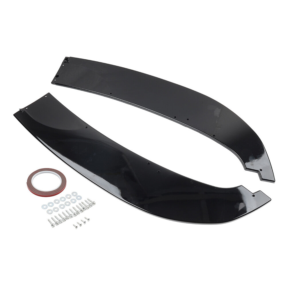 Front Bumper Spoiler Lip for BMW 3 Series E90 E91 M Sport LCL 2009-2012 11