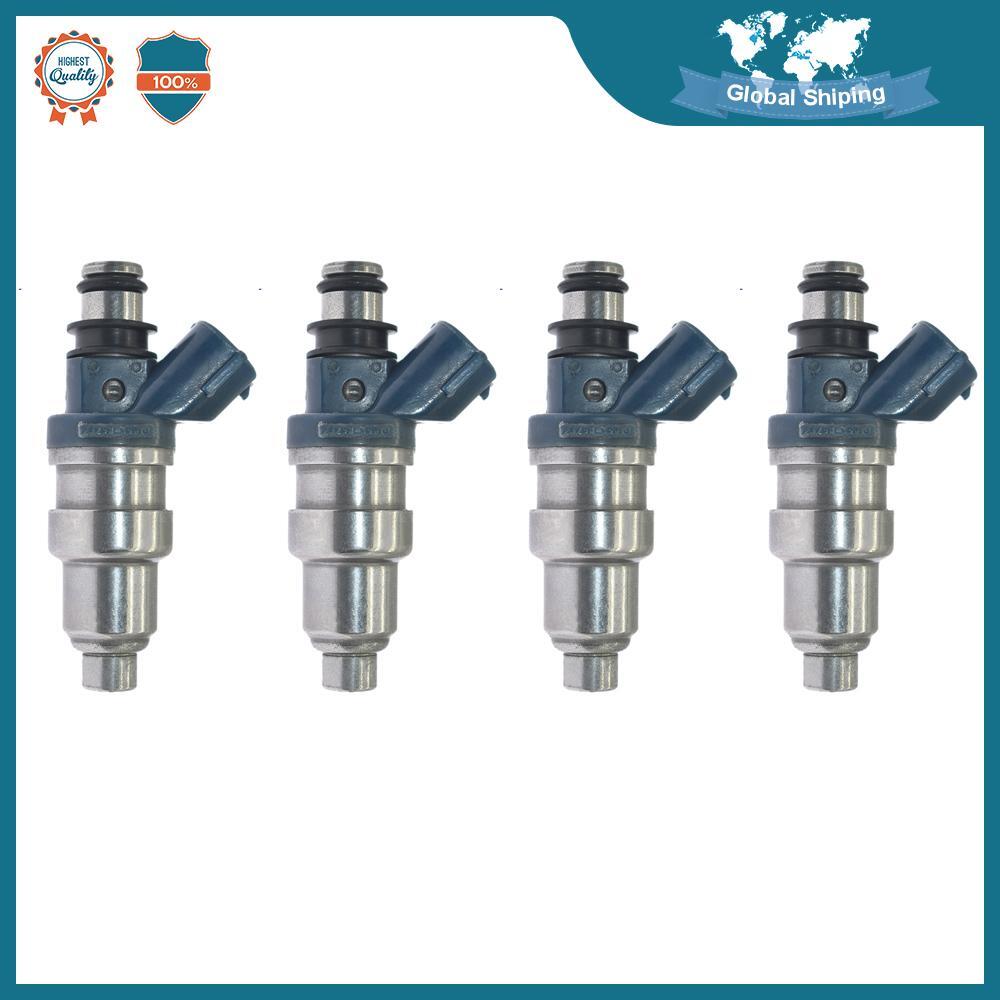 4pcs Fuel Injectors 23250-15010 Fit For 1991-1994 for Toyota Tercel 1.5L Corona