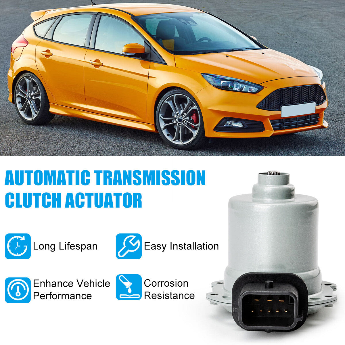Automatic Transmission Clutch Actuator For 2011-17 for Ford Fiesta Focus AE8Z7C604A