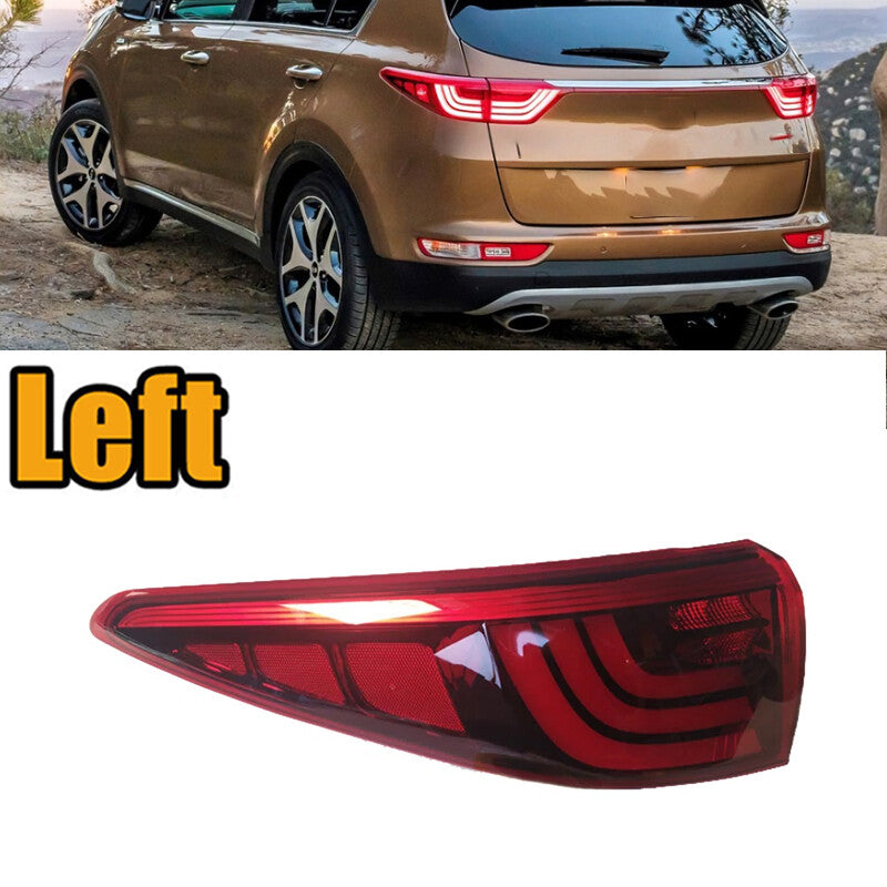 Left OutSide LED Tail Light Taillamp for KIA Sportage KX5 2016-2018 92401D9120