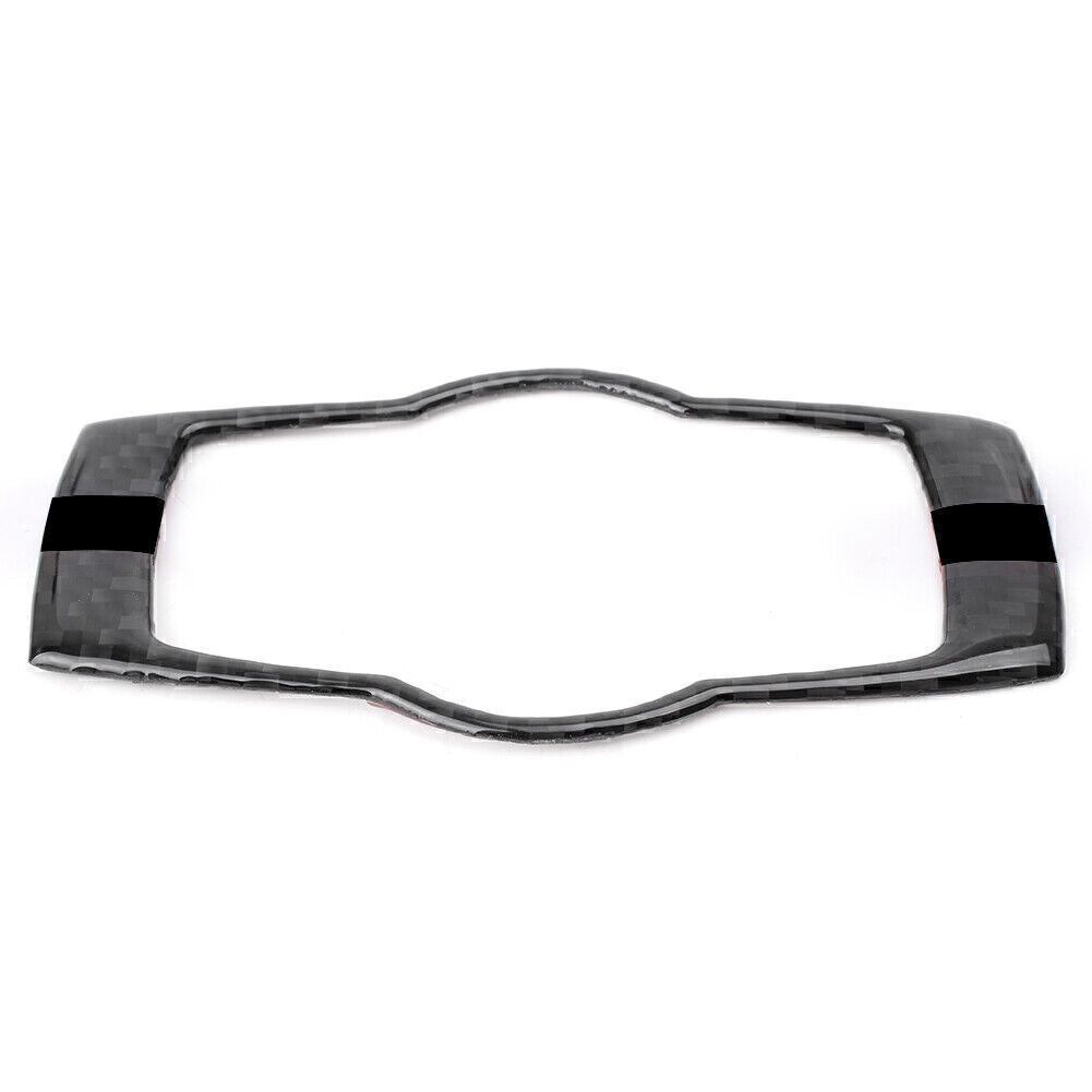 Carbon Fiber Car Headlight Switch Button Frame Cover Trim Fit for BMW 3 series E90