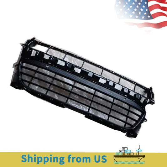 For 2019-2021 for Porsche Macan New Front Center Upper Black Bumper Grille