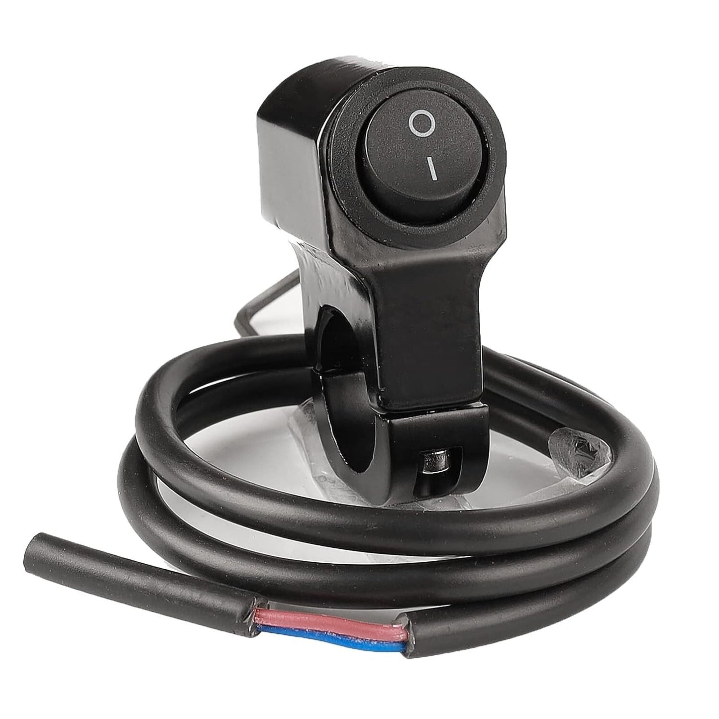 12V Motorcycle Switch Handlebar 22mm for Fog Light Brake Handlebar Switch black