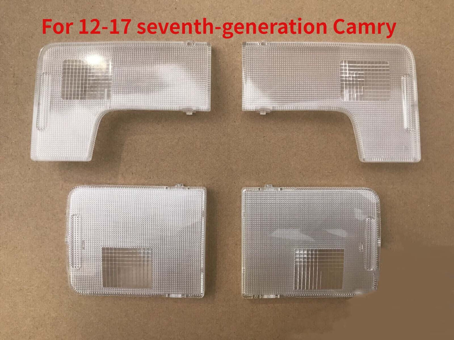 4 PCS for Camry 2012-2017 Interior Roof Front for Rear Reading Light Cover