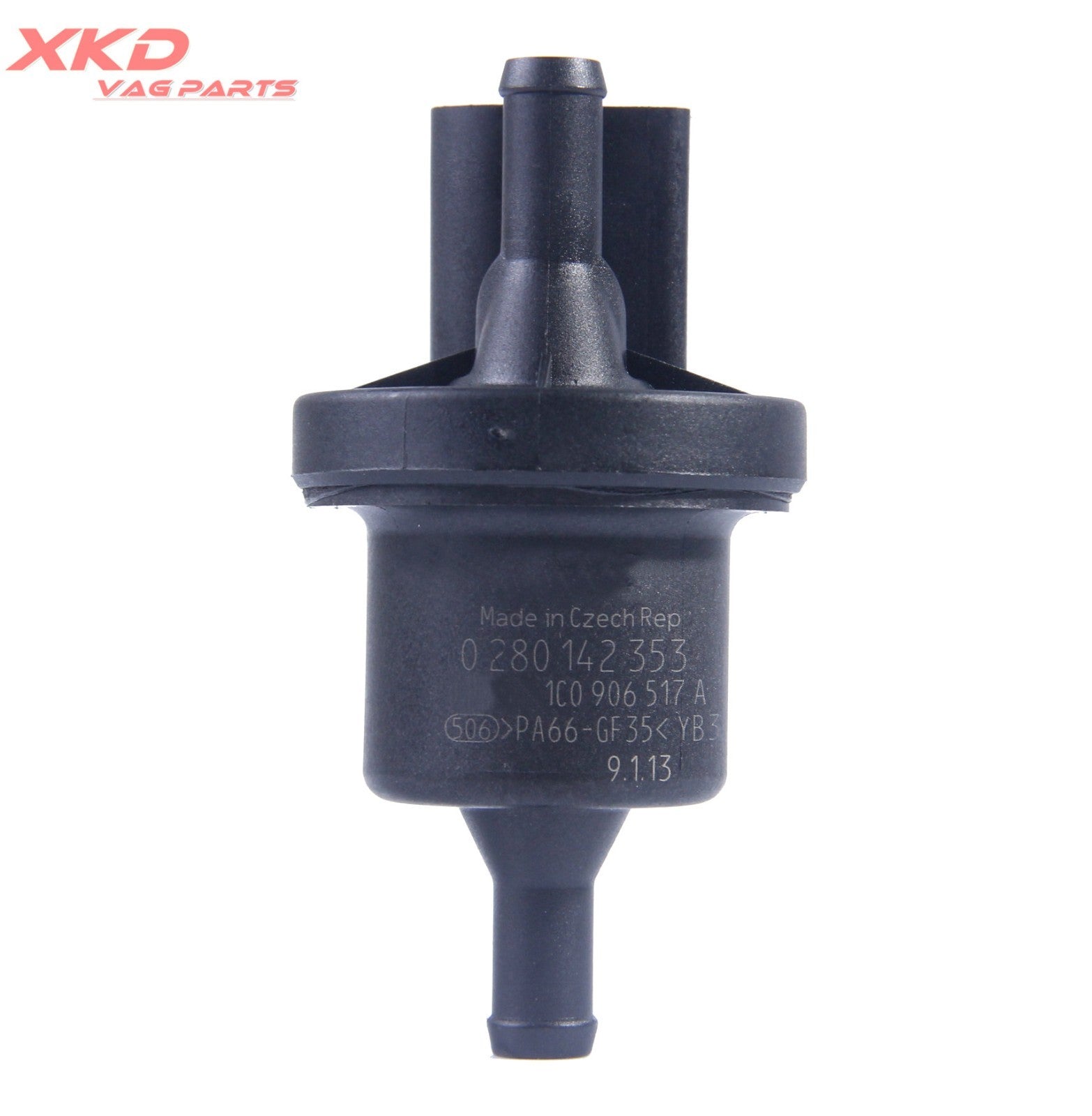 The tank cleaning solenoid valve is suitable for Volkswagen for Bora , for Golf MK4, for Jetta , for Audi A4, A6, etc.