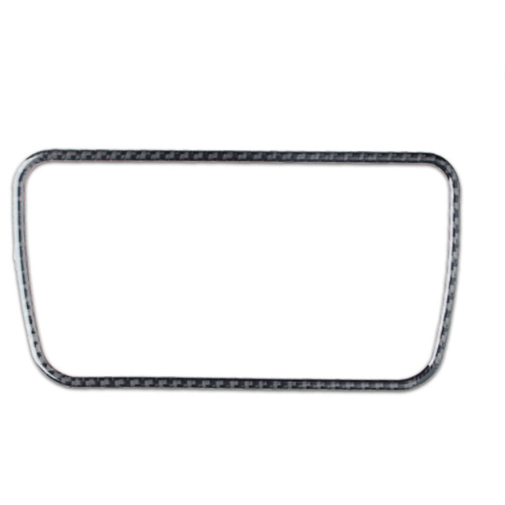 Carbon fiber water cup holder trim for BMW F10 5 Series 2011-2017