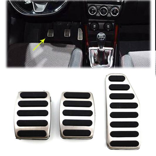 Brake Clutch Fuel Gas Pedal Foot Pads Cover for Suzuki for Swift for Jimny MT Car