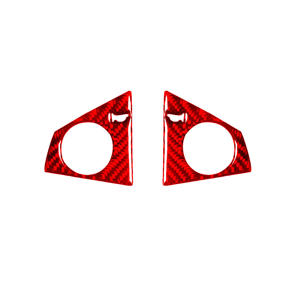 4Pcs Red Steering Wheel Frame Type-B Trim Cover for Mercedes R-Class 2009-2012
