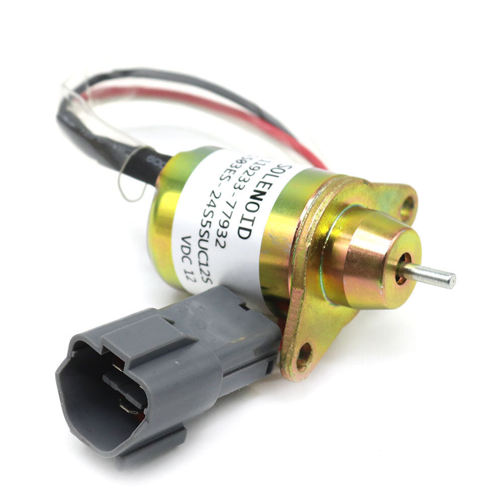 1x New Fuel Shut Off solenoid For Yanmar 119233-77932 Woodward 1503ES-12S5SUC12S