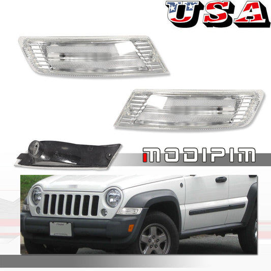 A pair of front turn signal parking marker lights suitable for the Statue of Liberty (models 05-07).