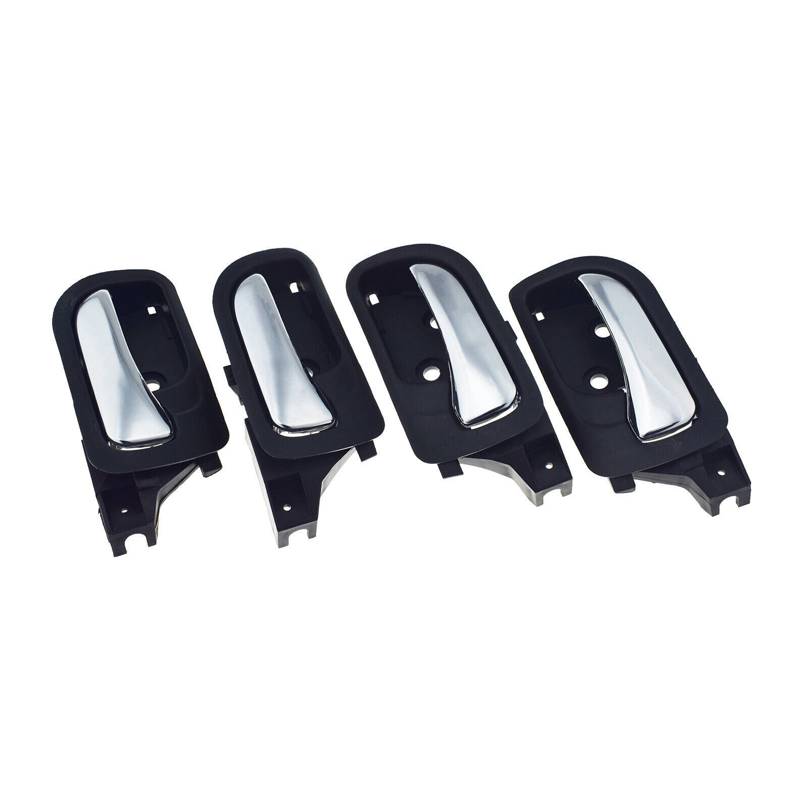 for Honda Accord 2003-2007 Set of 4 Interior Door Handles Chrome FL RL RR NEW