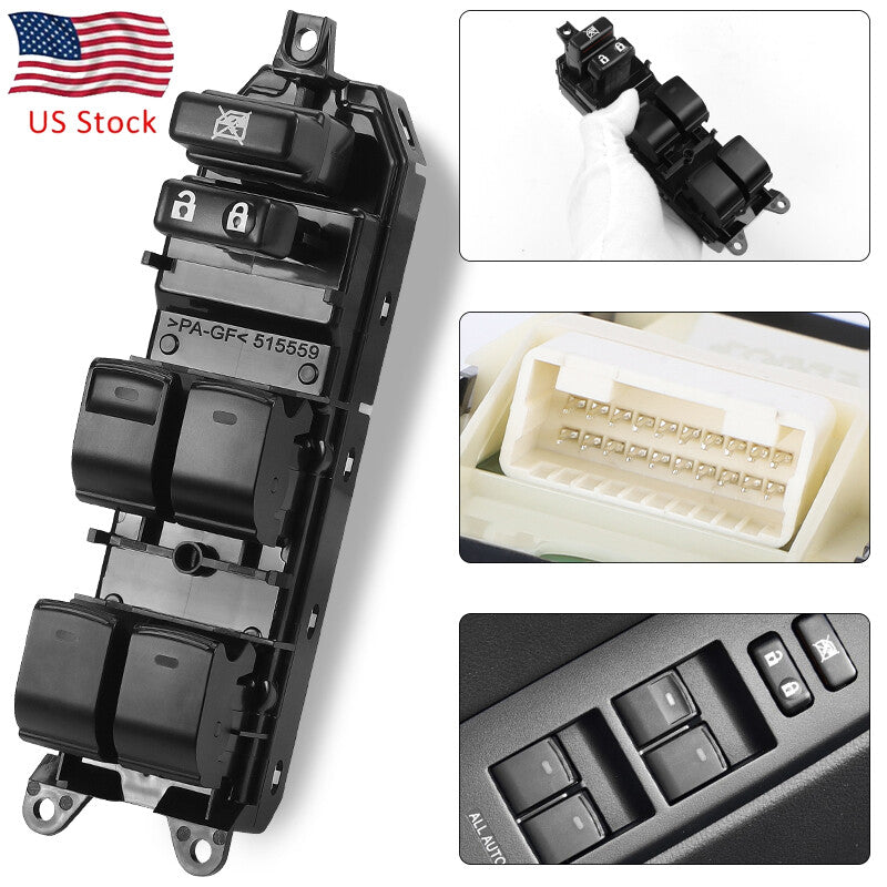 Driver Left Side Master Power Window Door Switch for 2010-2015 for Toyota 4Runner