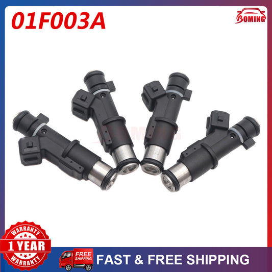 4PCS New 01F003A Fuel Injector for Peugeot 206 307 406 407 607 Expert for Citroen C5