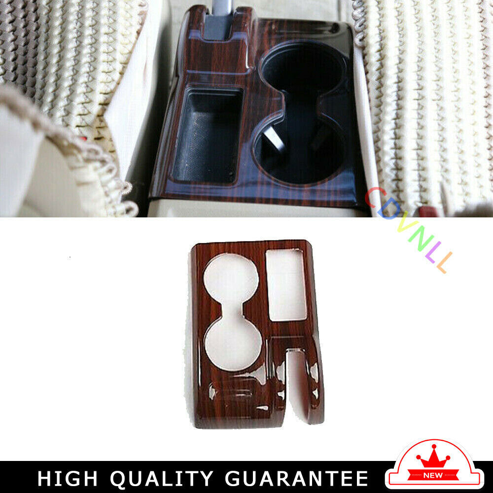 Console Gear Shift Water Cup Panel Trim for Honda CR-V 07-11 Peach Wood Grain