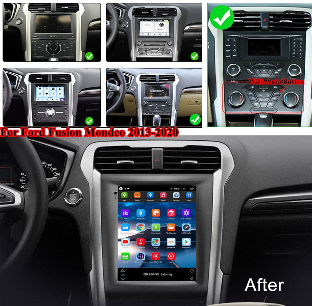 9.7Car Stereo Radio Navi GPS WIFI 3G 4G OBD for Ford Fusion/ Mondeo 2013-2020