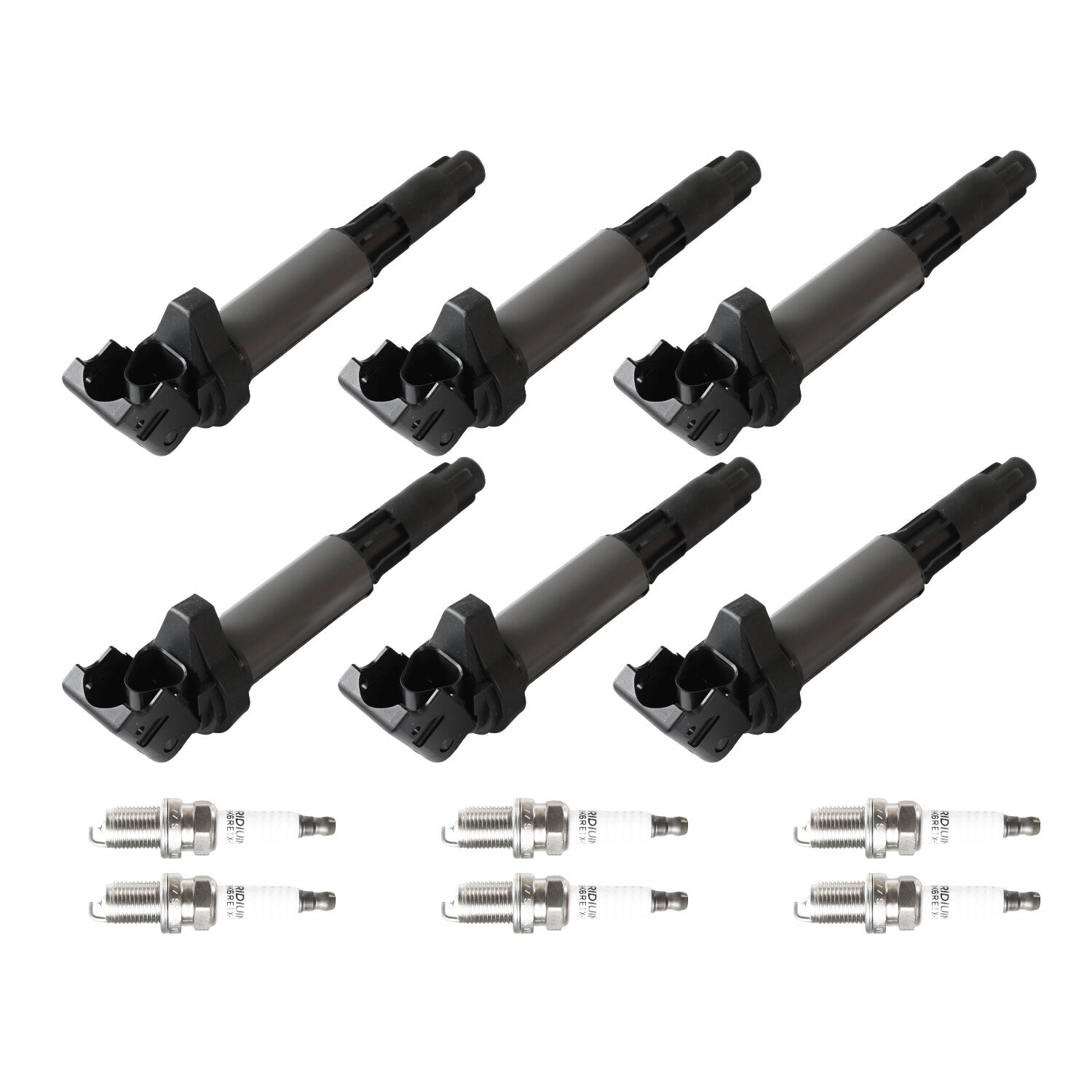 6X Ignition Coils + 6Pcs Spark Plugs set for BMW 328i 335i 525i 528i X5 X6 UF522