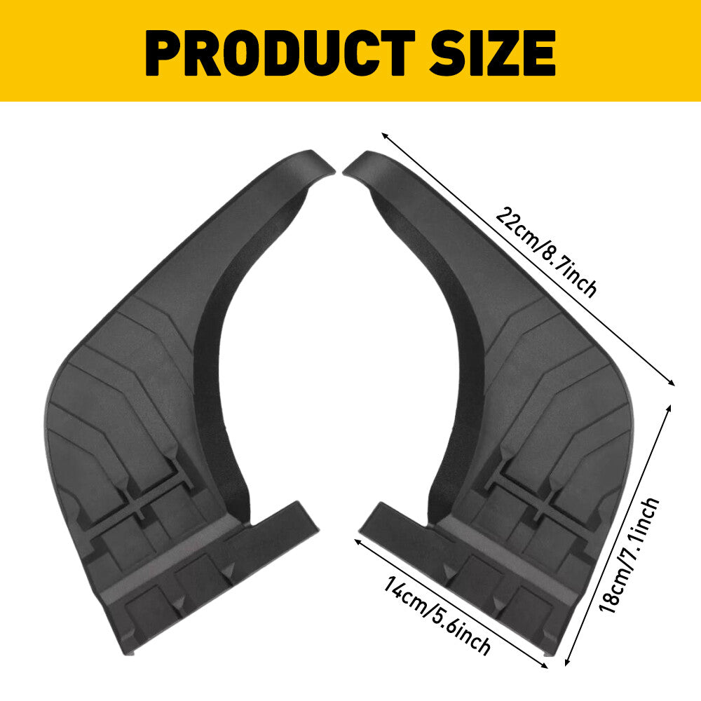 The exterior rear bumper step is suitable for 2007-2013 for Toyota Tundra models, left and right, 2 pieces B-.