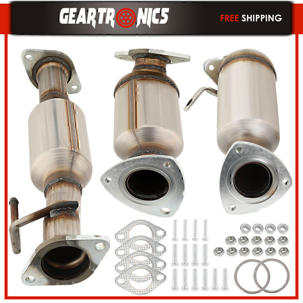 Front Rear Catalytic Converter for Chevy Traverse for GMC Acadia for Buick Enclave 3.6L