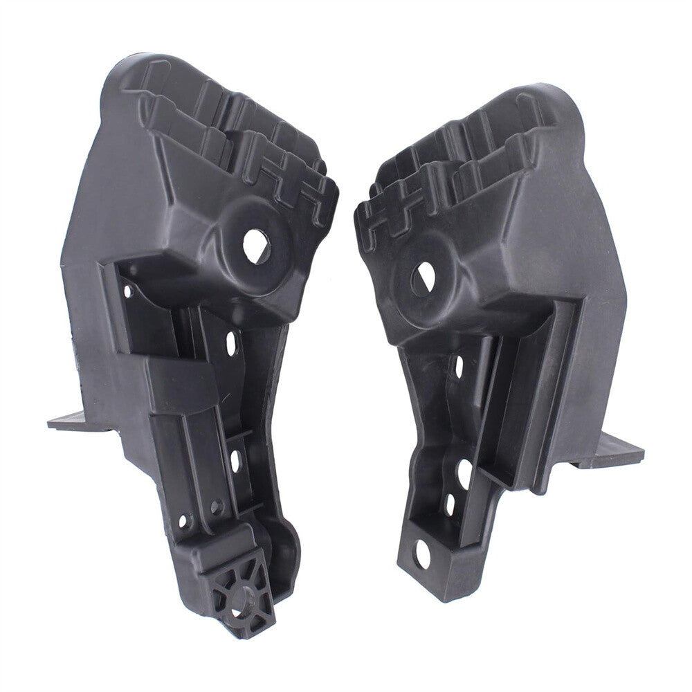 1 Pair Front Grille Upper Side Brackets LH+RH Black for Honda HRV HR-V 2019-2022
