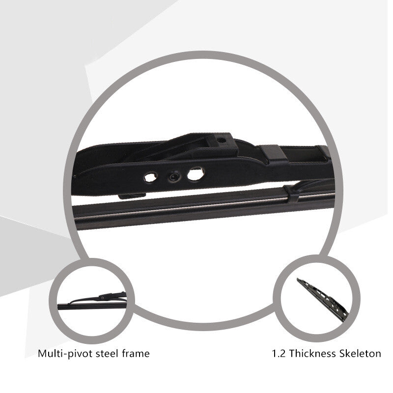 All Season 26-inch + 17-inch Wiper Blade Size Windshield Front Right 2-Piece Set