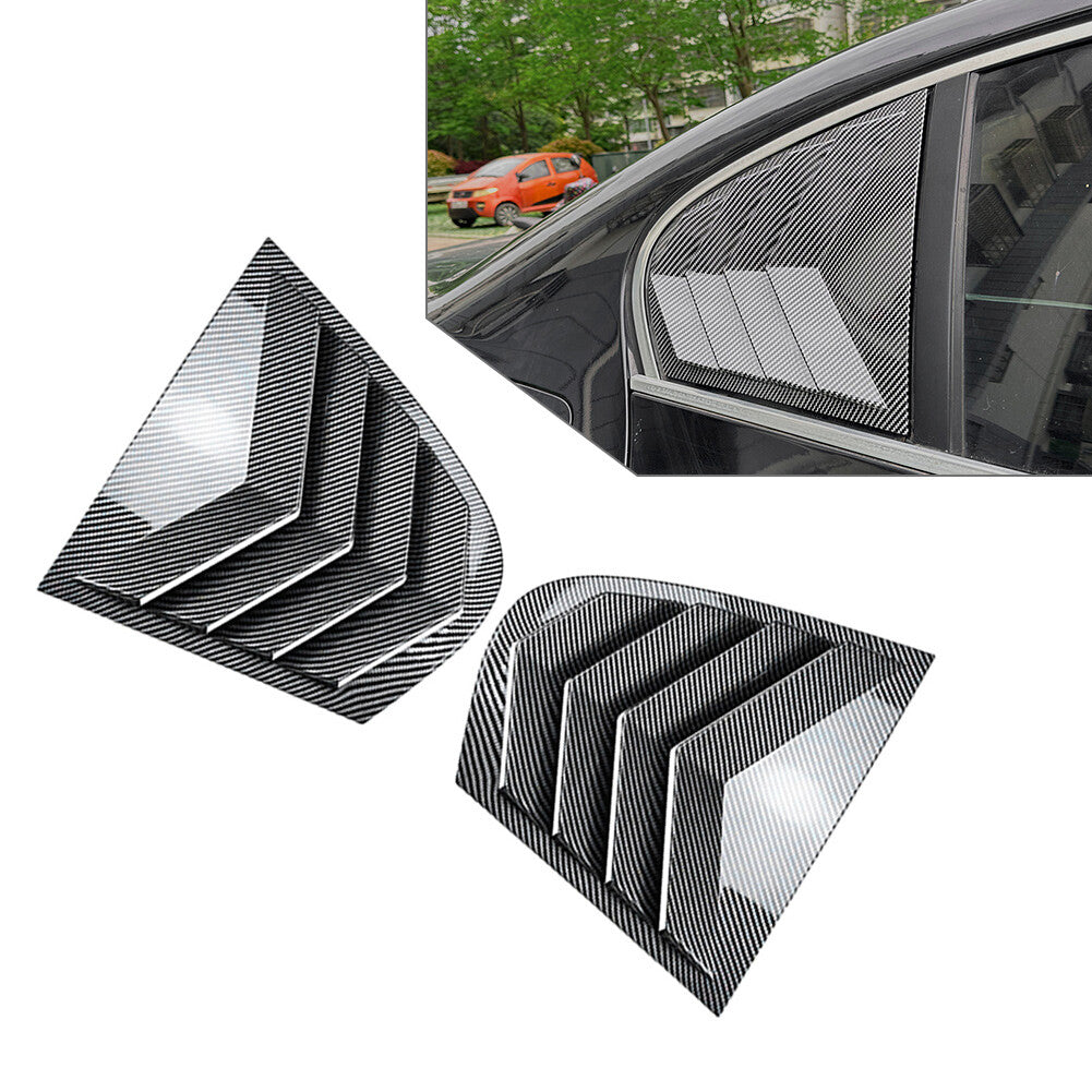 Rear Window Shutter Louver Cover Trim for BMW 5 Series E60 E61 2004-10 10 10