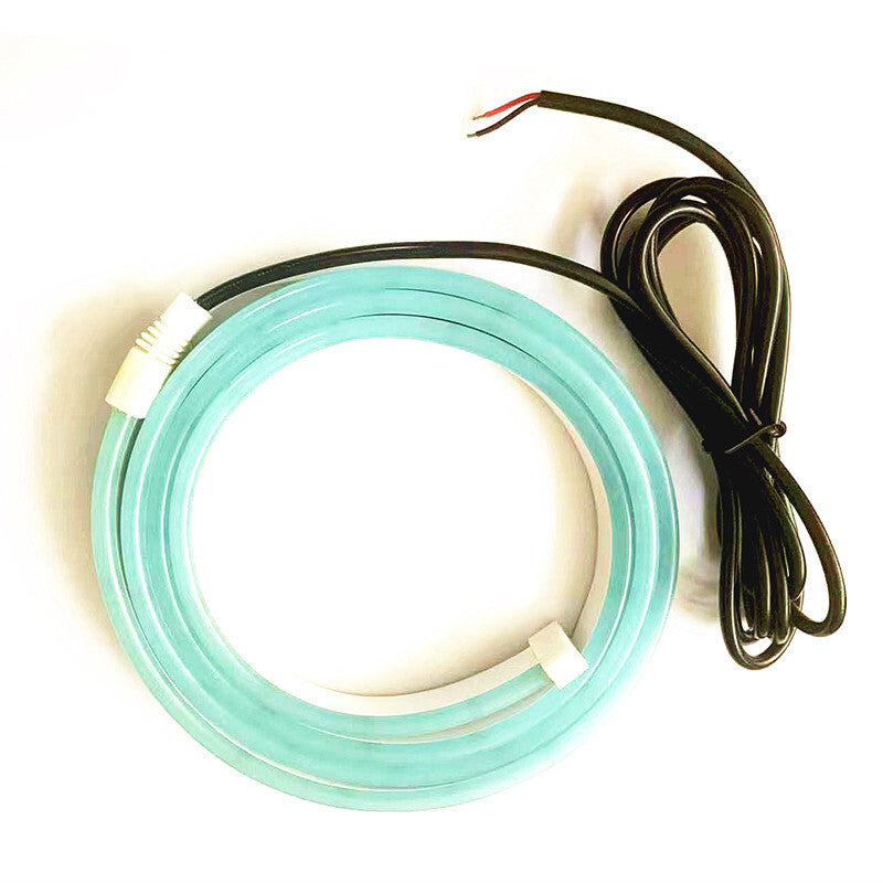 12V Car Hood Lights Headlight Strip Flexible Ice Blue LED Daytime Running 120cm