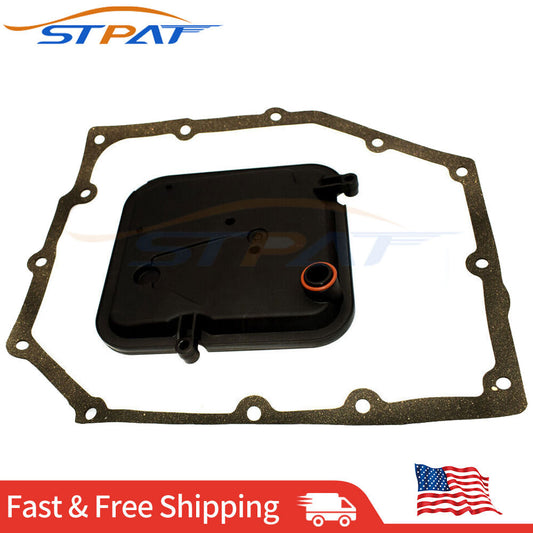 for Jeep Liberty for Wrangler for Dodge 300 42RLE Transmission Oil Filter+Pan Gasket Kit