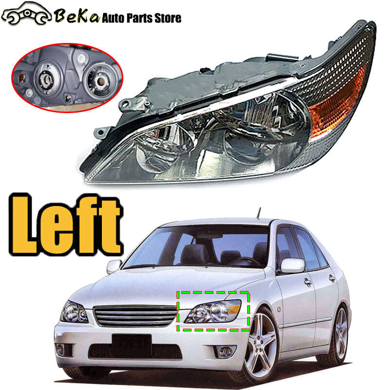 1Pcs for TOYOTA ALTEZZA RS200 Left Front Headlight for LEXUS IS200 1998-2005