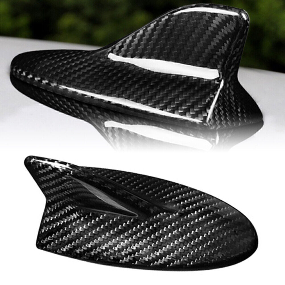 Carbon Fiber Style Black Shark Fin Antenna Cover Trim for Lexus LS LX for ES IS