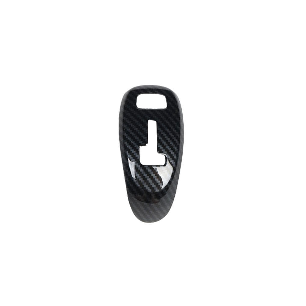 for Cadillac CT5 2020-2024 Carbon Fiber Inner Console Gear Shift Knob Cover Trim