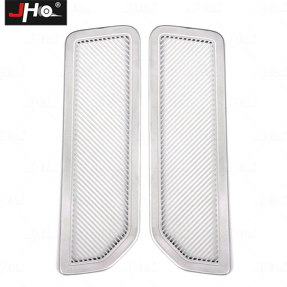 for Ford Bronco 2021-2024 Front A Pillar Air Vent Cover 2pc Stainless Steel
