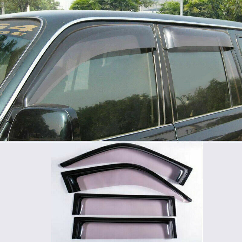 for Toyota for Land Cruiser LC/FJ80 1991-1997 Window Visor Vent Sun Shade Rain Guard