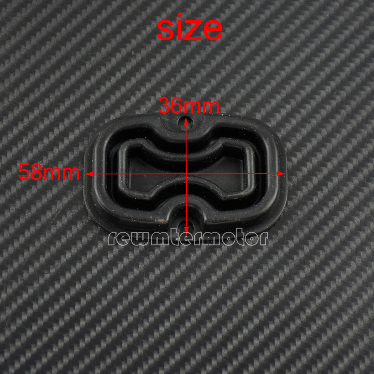 1 pcs Rear Brake Master Cylinder Cover Gasket Rubber Fit for Harley FLHTCU 08-19