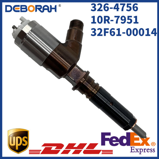 326-4756 320-0690 Fuel Injector For Caterpillar C6 C6.4 Engine 312D 326-4700
